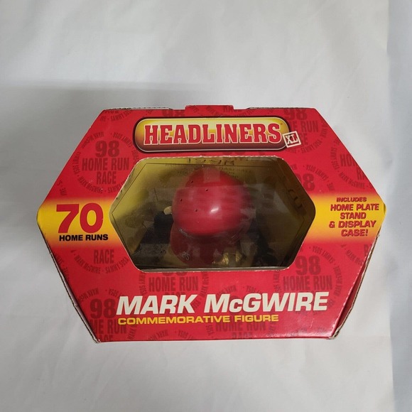 Headliners XL MARK MCGWIRE 70 Home Runs Bobblehead Commemorative Figure 1998 MLB - Picture 3 of 8